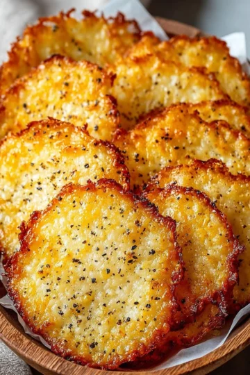 Healthy Cottage Cheese Chips snack with protein and flavor