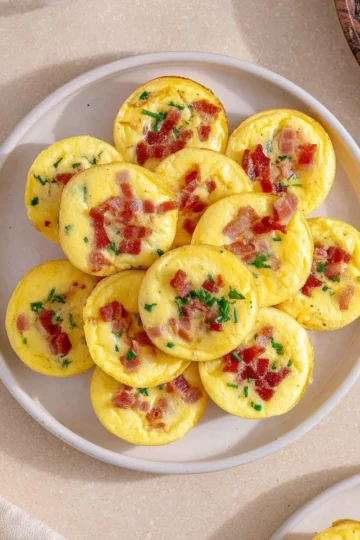 Healthy cottage cheese egg bites as a nutritious breakfast option