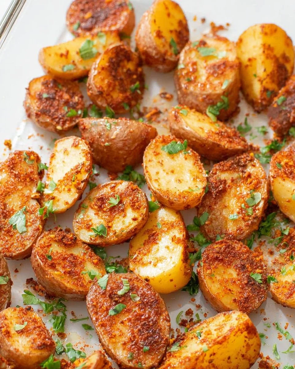 Parmesan Roasted Baby Potatoes