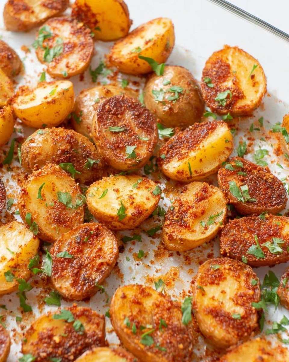 Parmesan Roasted Baby Potatoes