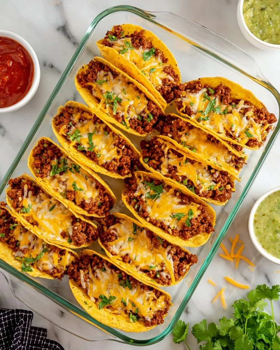 5 Minute Baked Tacos