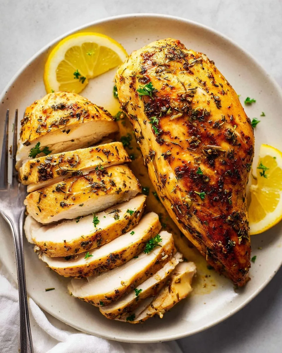 Air Fryer Chicken Breast Recipe (Tender & Juicy!)