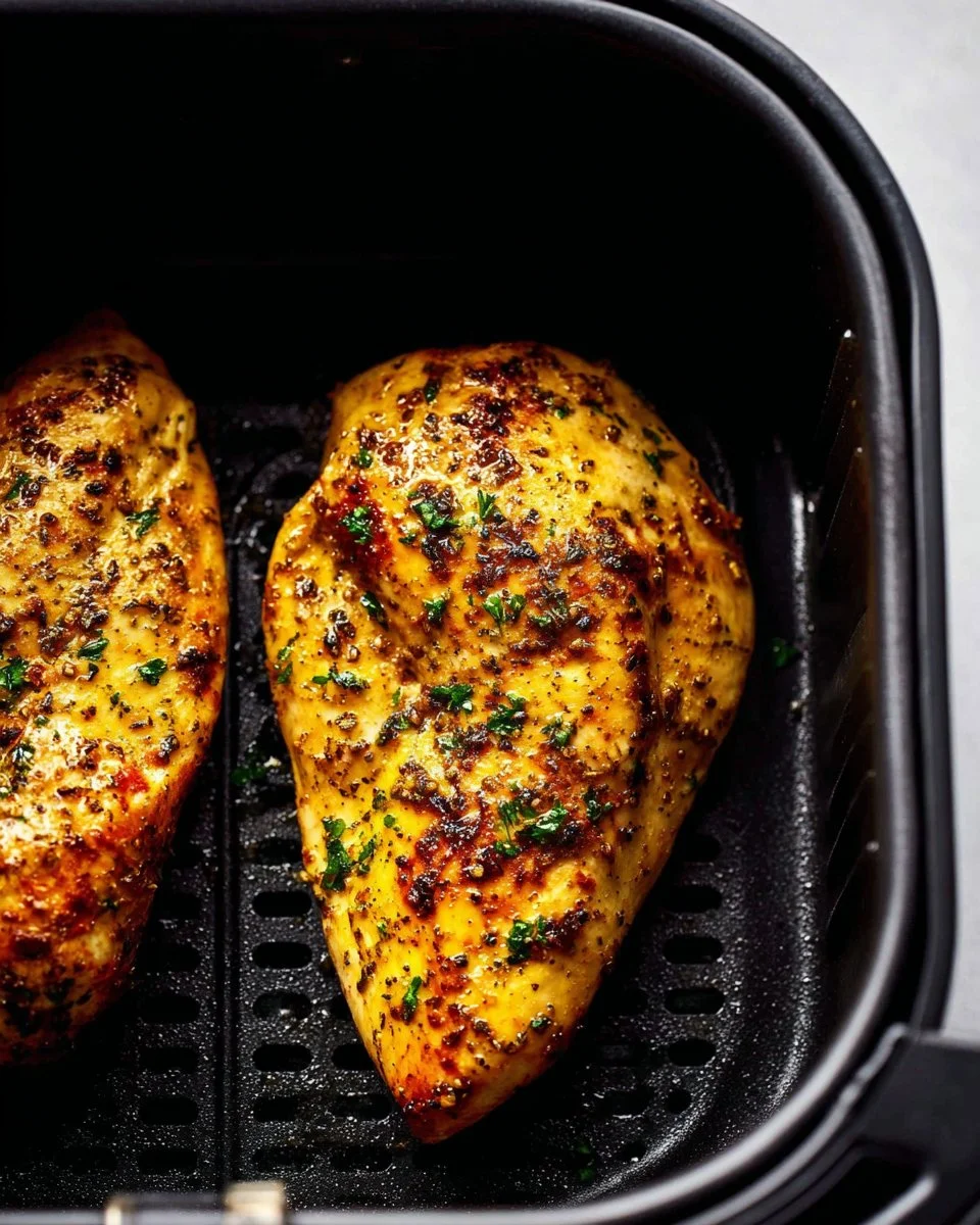 Air Fryer Chicken Breast Recipe (Tender & Juicy!)