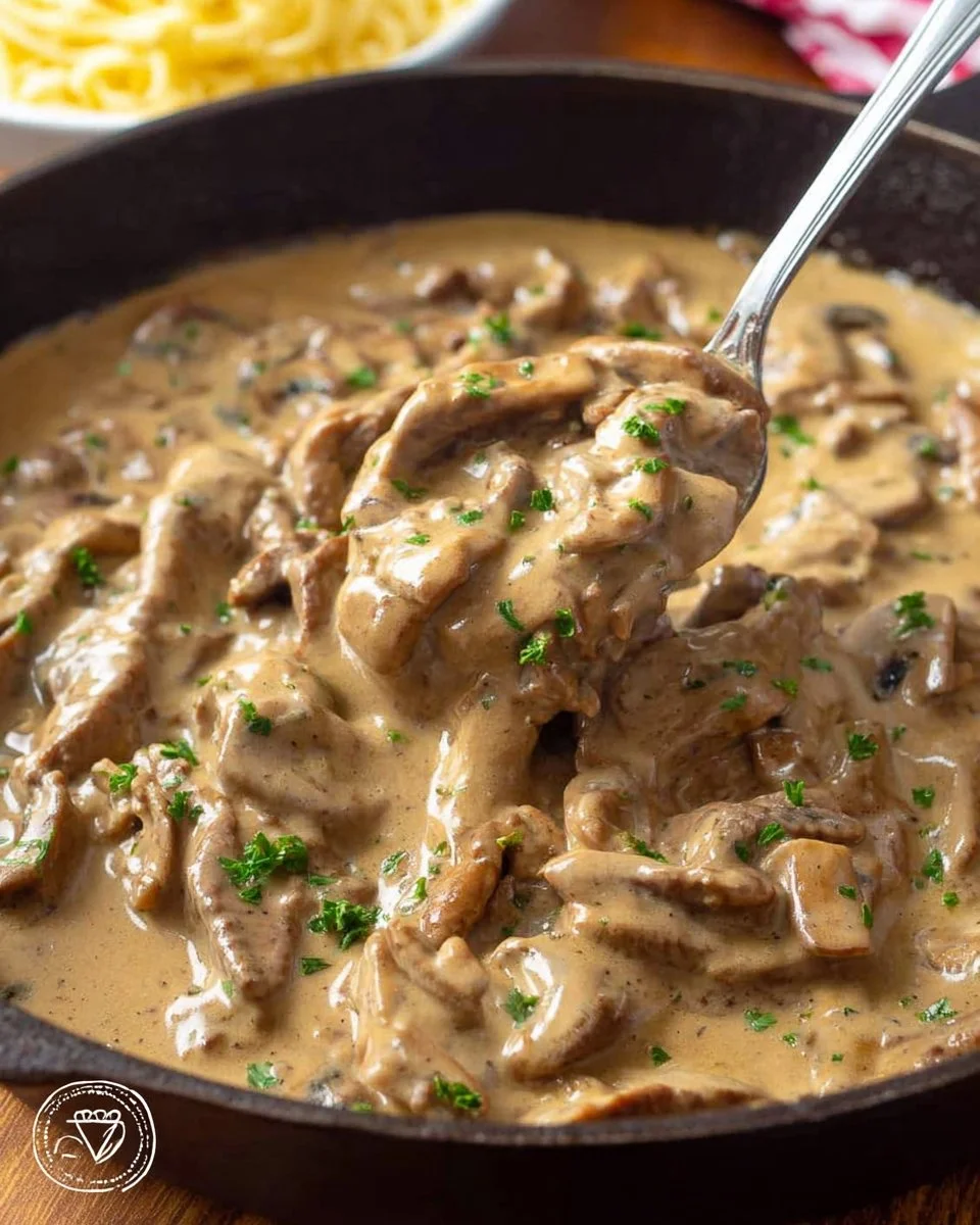 Beef Stroganoff