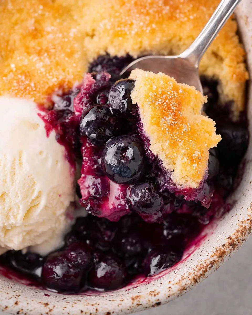 Blueberry Cobbler