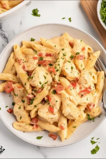 Delicious plate of Cajun Chicken Pasta with vibrant colors and herbs