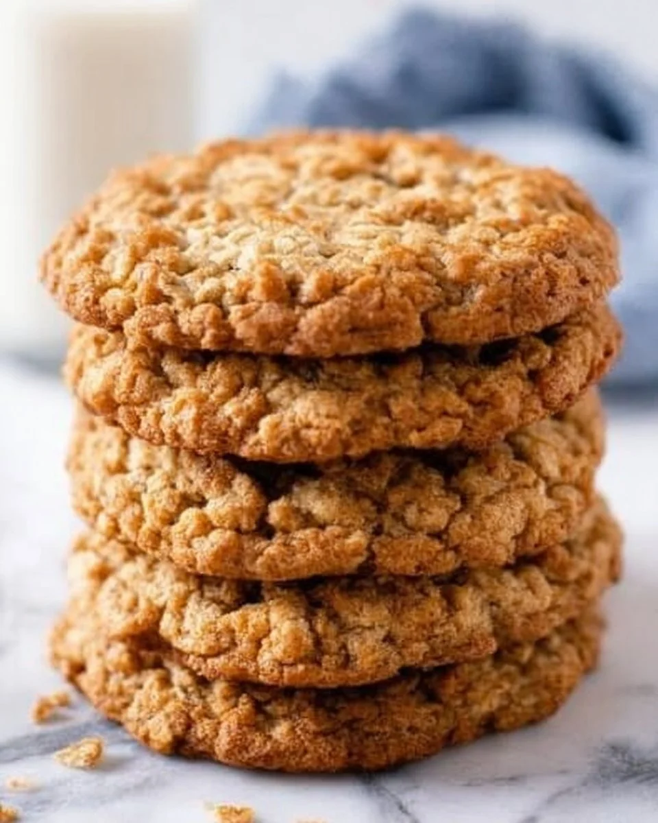 Chewy Oatmeal Cookies