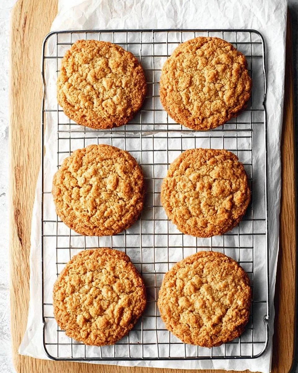 Chewy Oatmeal Cookies