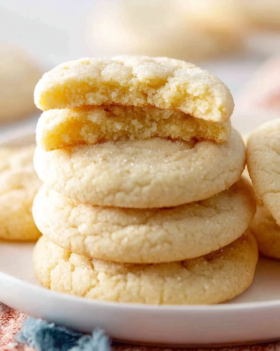 Chewy Sugar Cookies