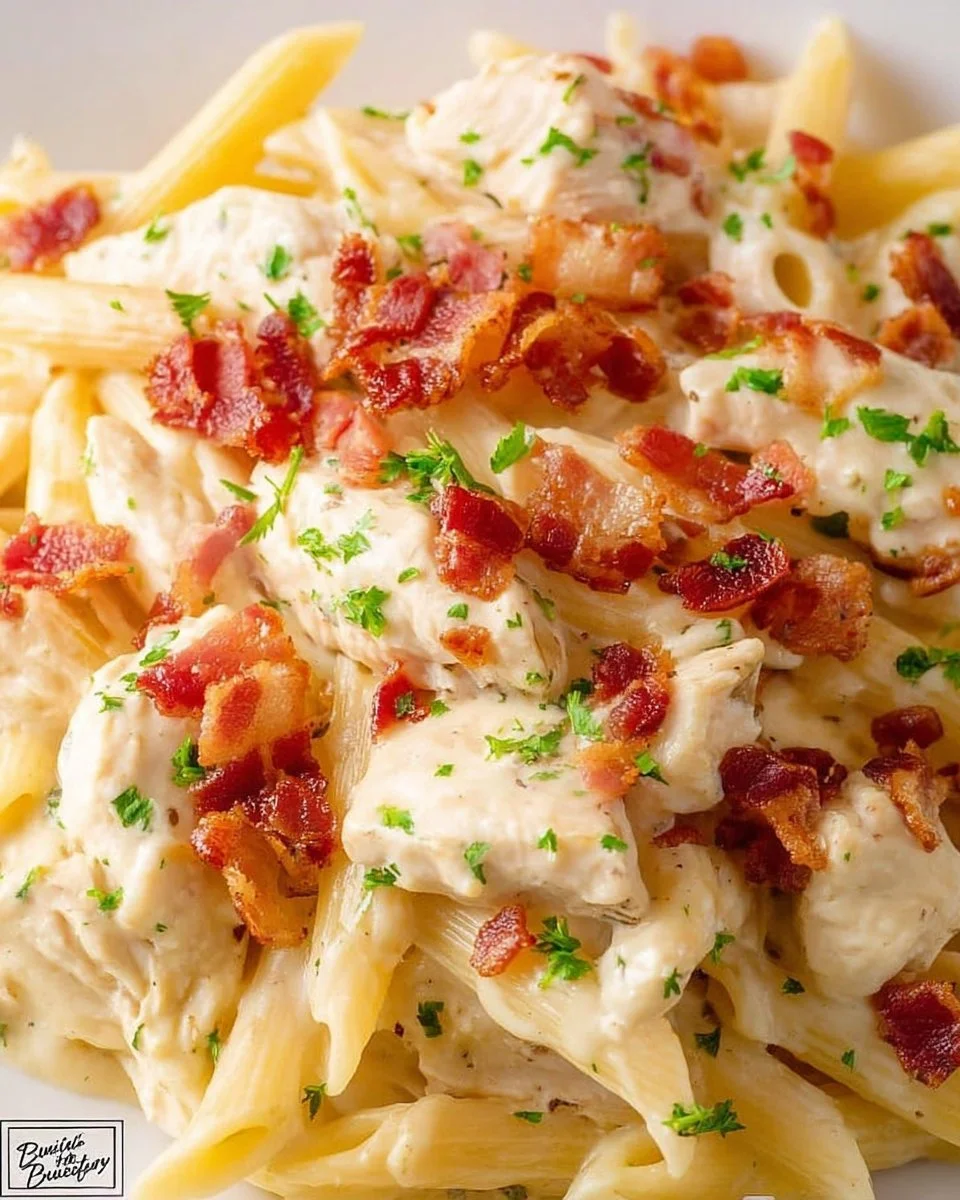 Chicken Bacon Ranch Pasta