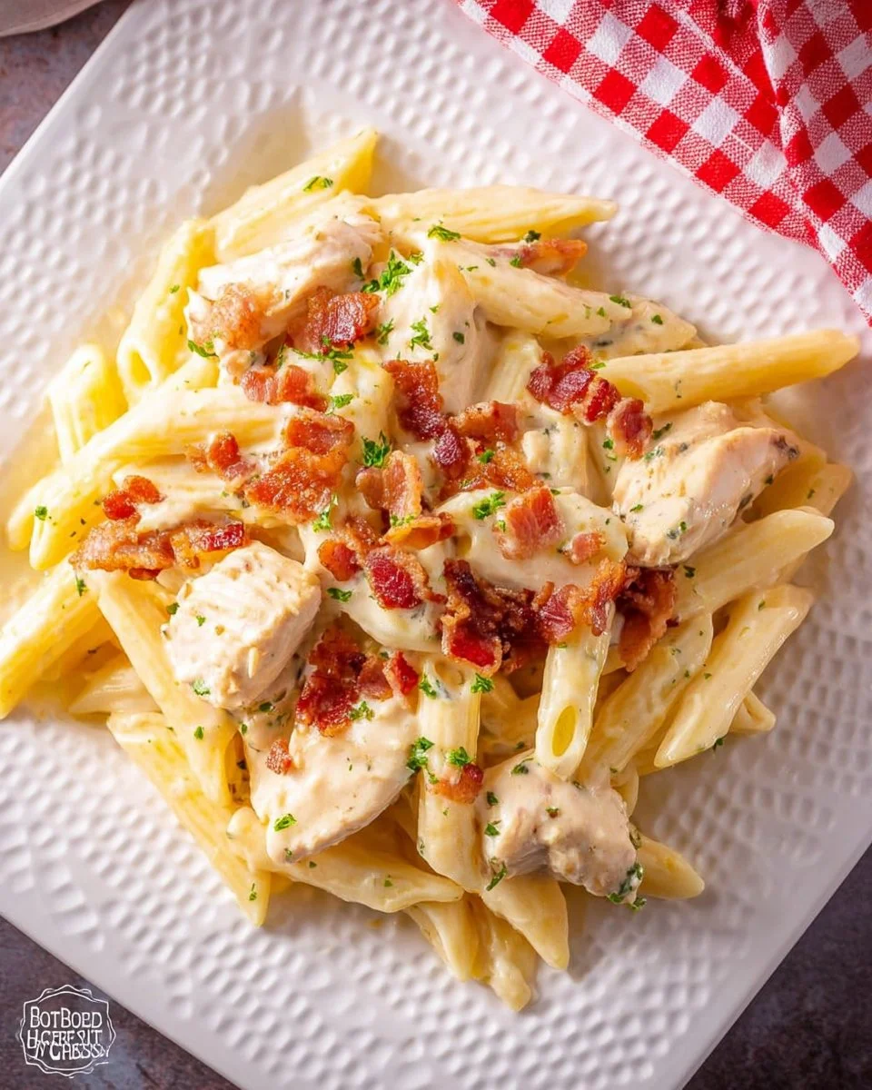Chicken Bacon Ranch Pasta