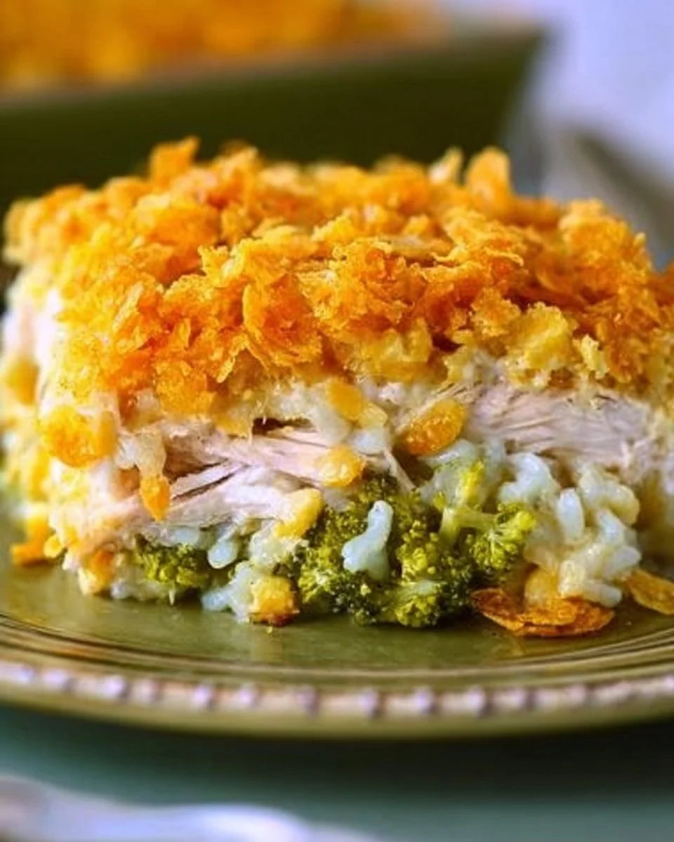 Chicken Broccoli Rice Casserole