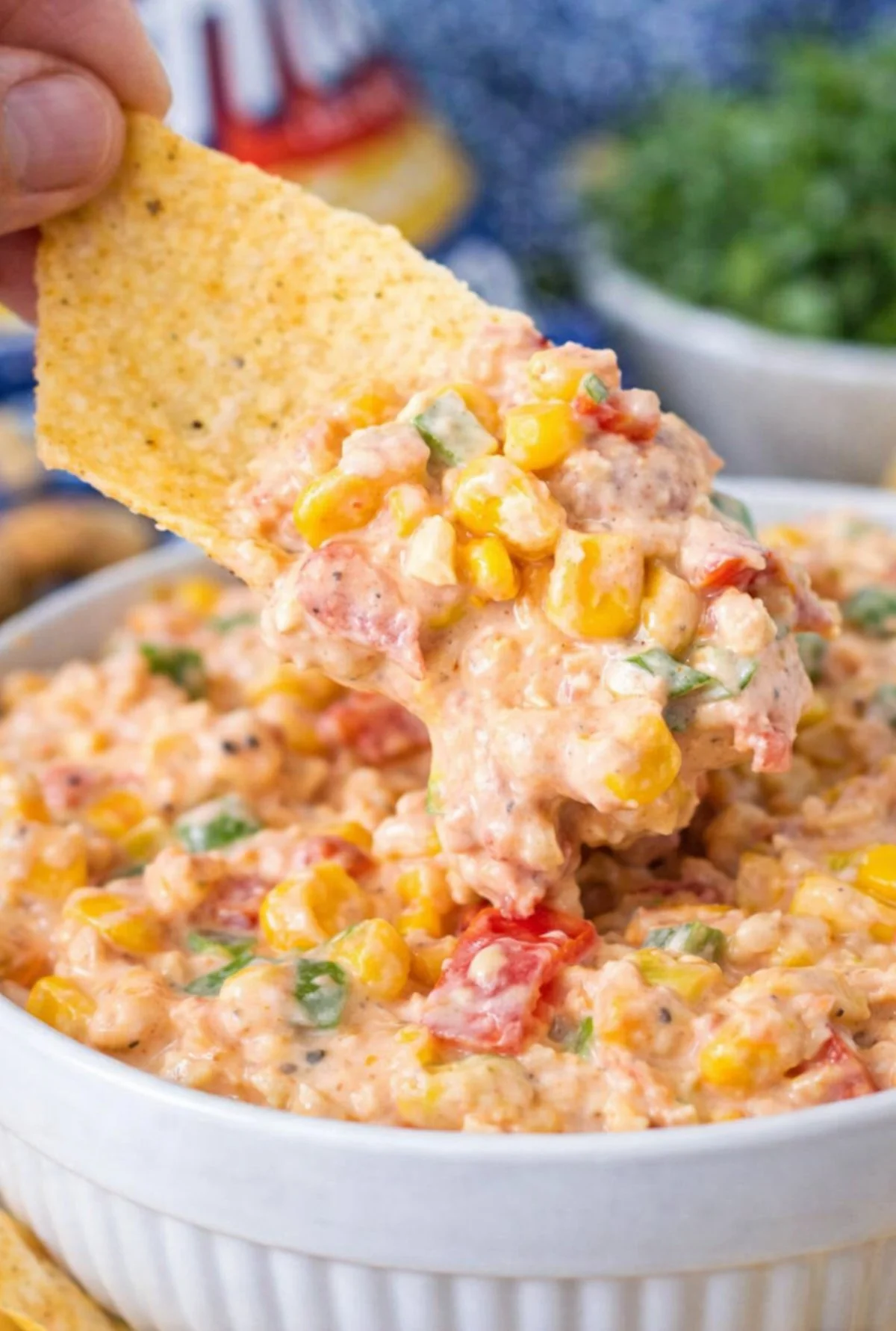Fiesta Corn Dip with Rotel (Party Size)