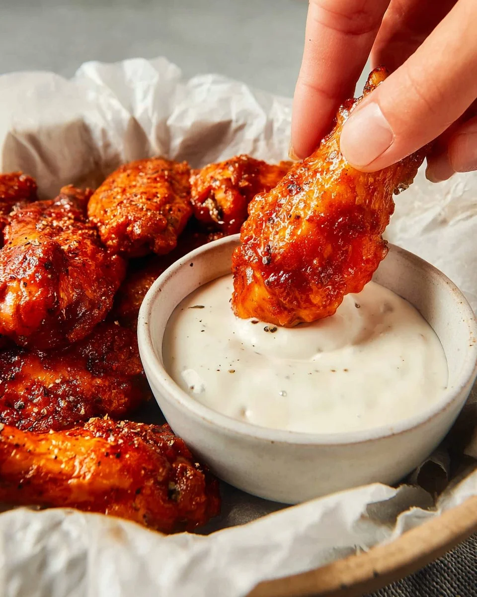 Crispy Baked Chicken Wings
