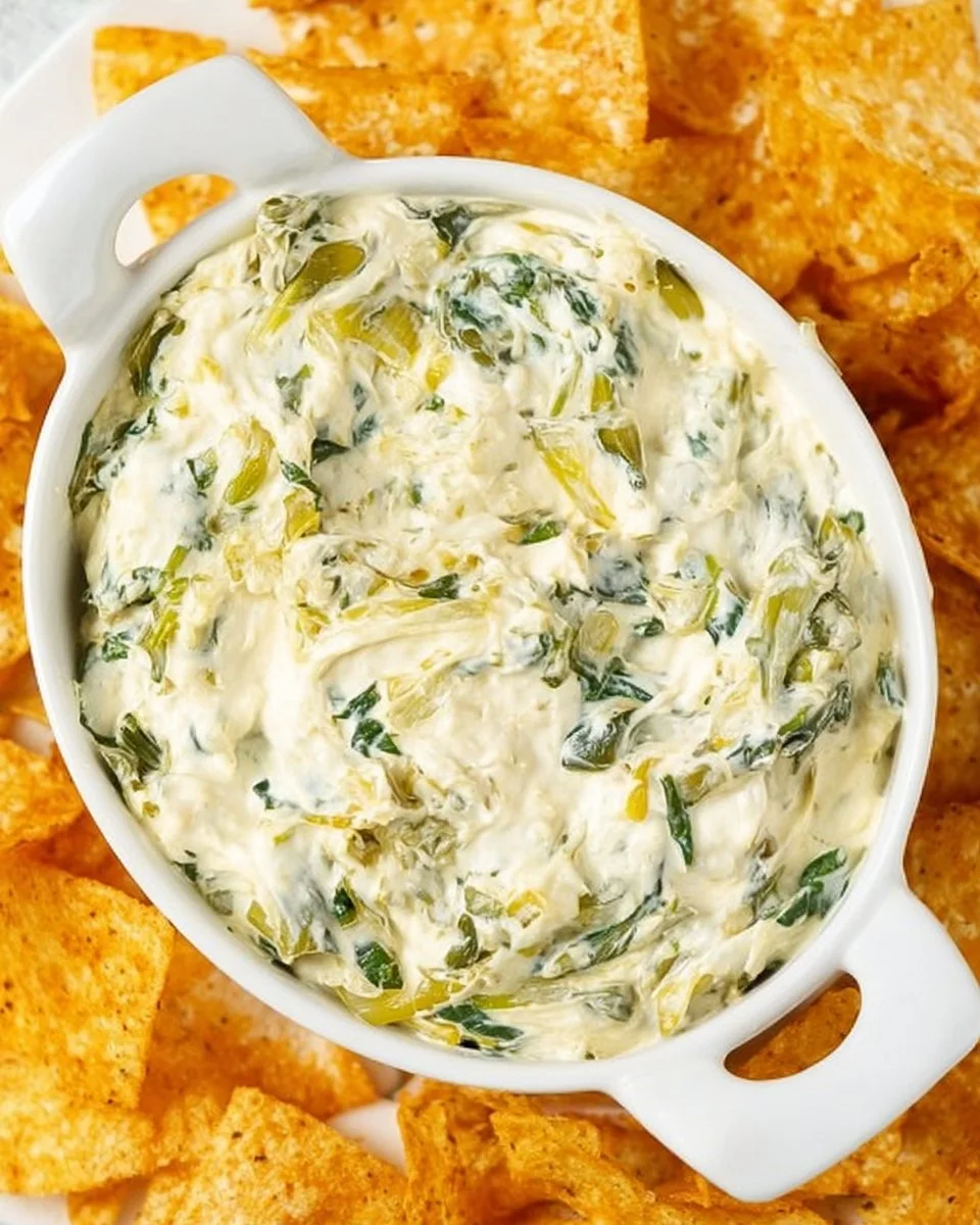 Crock Pot Spinach Artichoke Dip