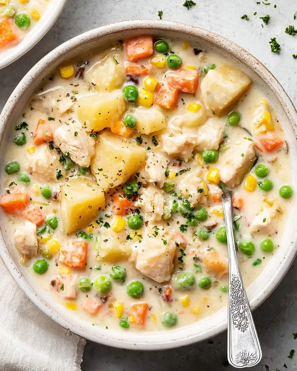 Chicken Pot Pie Soup