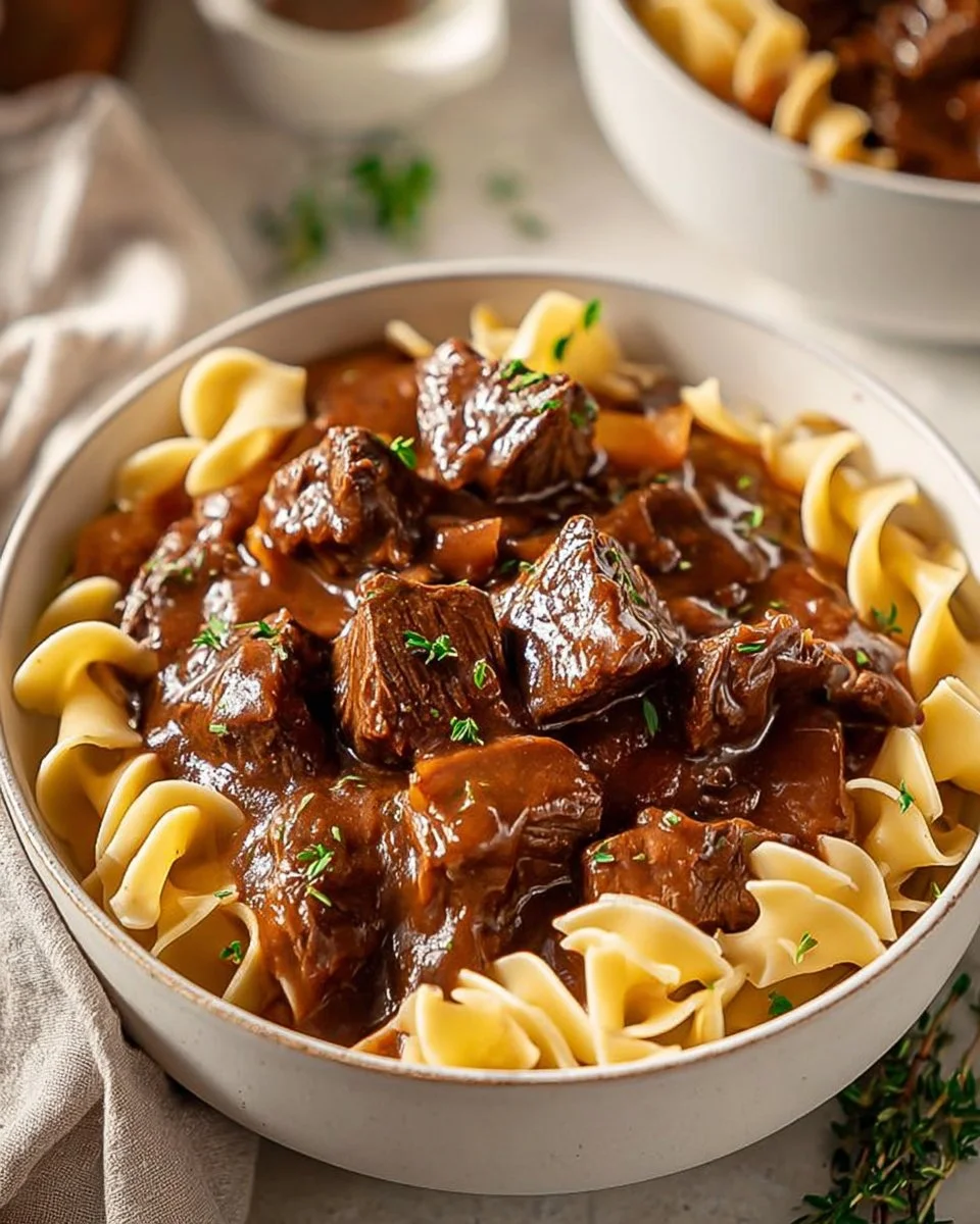 Easy Beef and Noodles