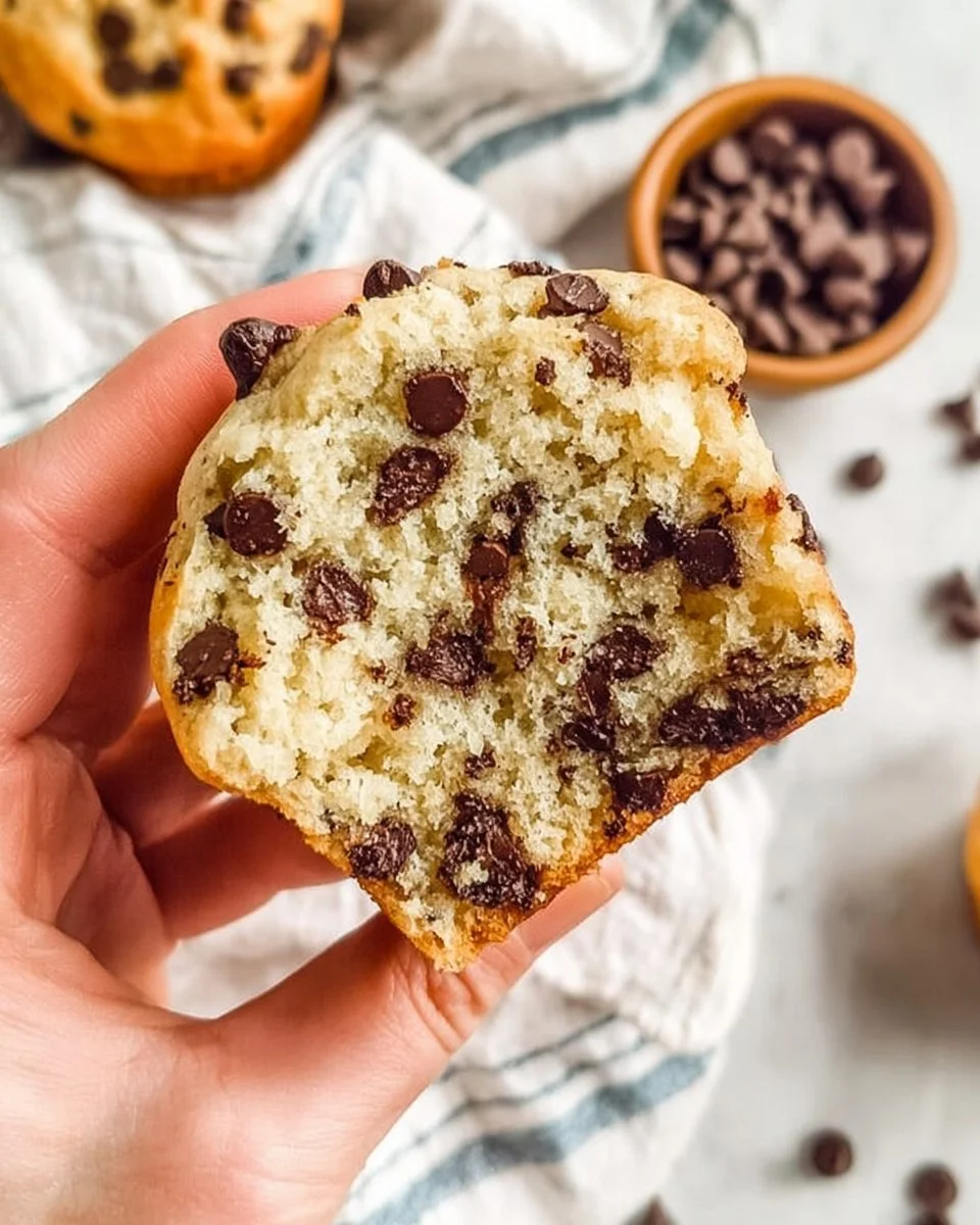 Easy Chocolate Chip Muffins