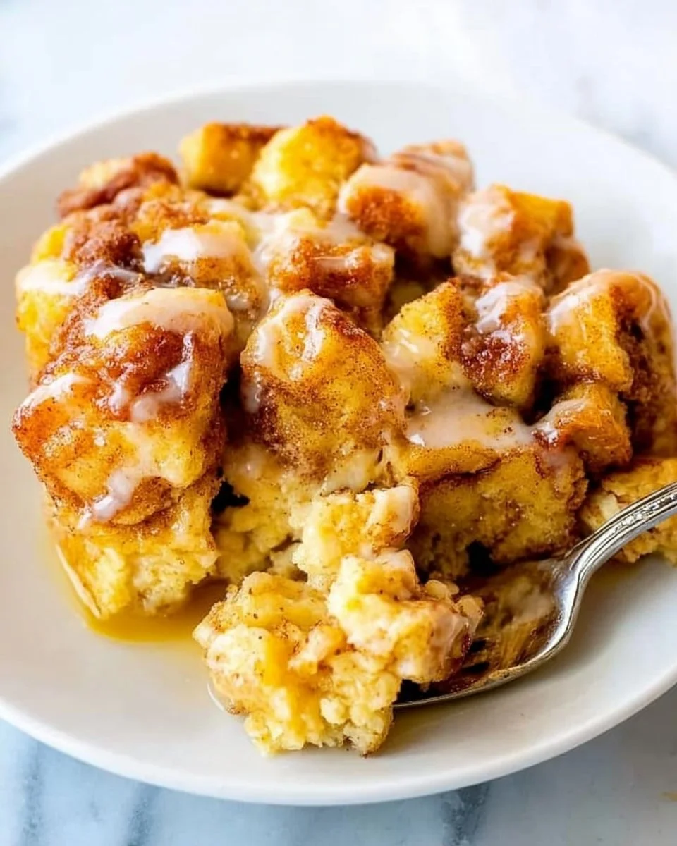 Easy Cinnamon Roll French Toast Casserole