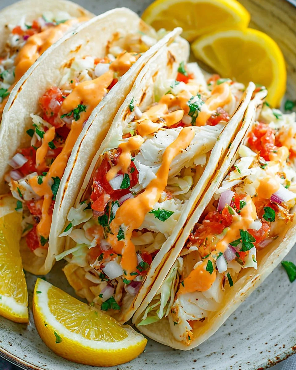 Easy Fish Tacos Recipe