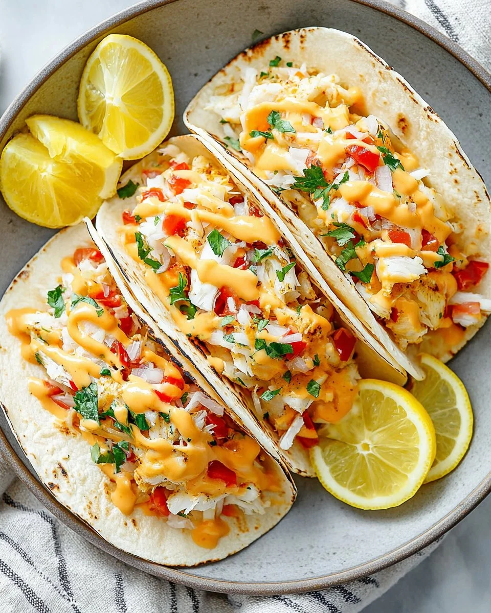 Easy Fish Tacos Recipe