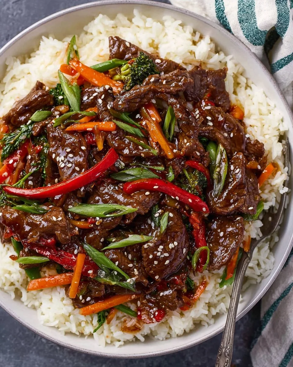 Easy Mongolian Beef Recipe