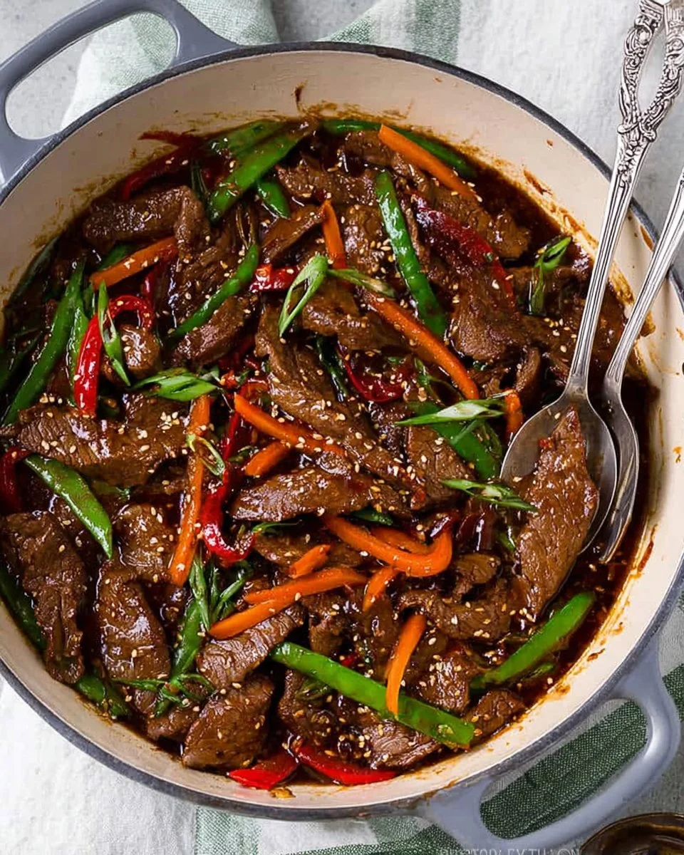 Easy Mongolian Beef Recipe