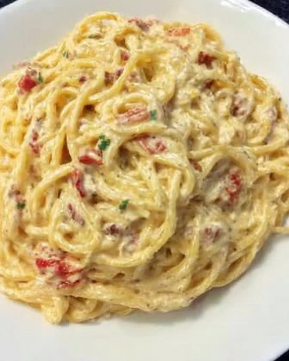Easy Rotel Chicken Spaghetti