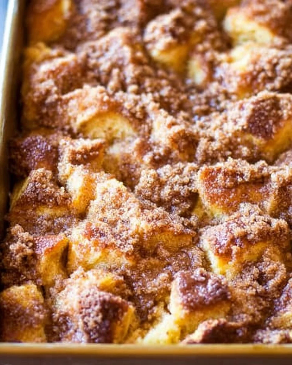 Easy Traditional French Toast Casserole