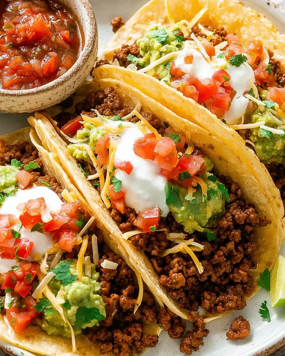Ground Beef Tacos