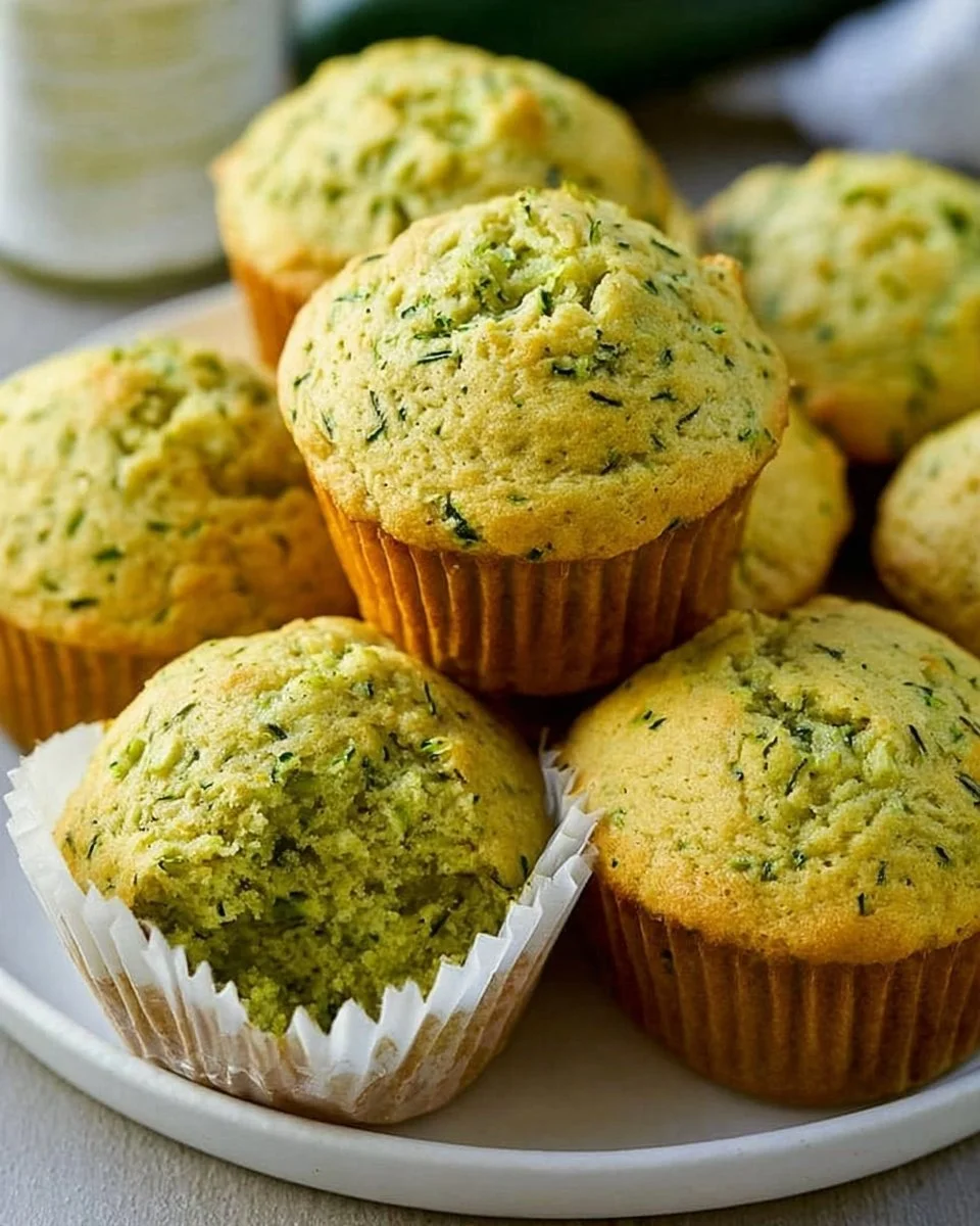 Healthy Zucchini Muffins