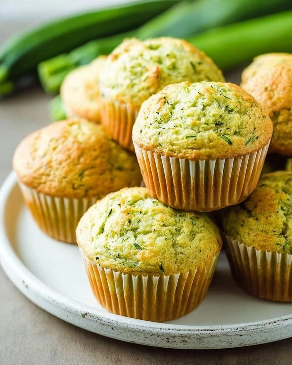 Healthy Zucchini Muffins