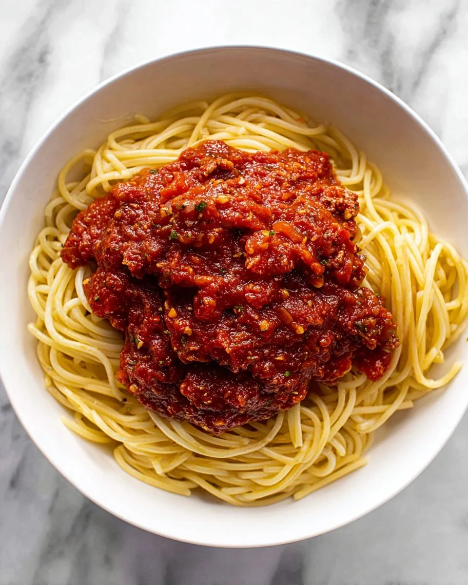 Homemade Spaghetti Sauce