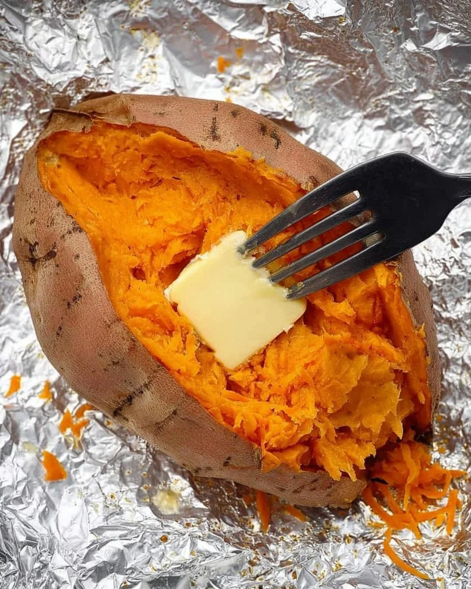 How to Bake Sweet Potatoes in Foil