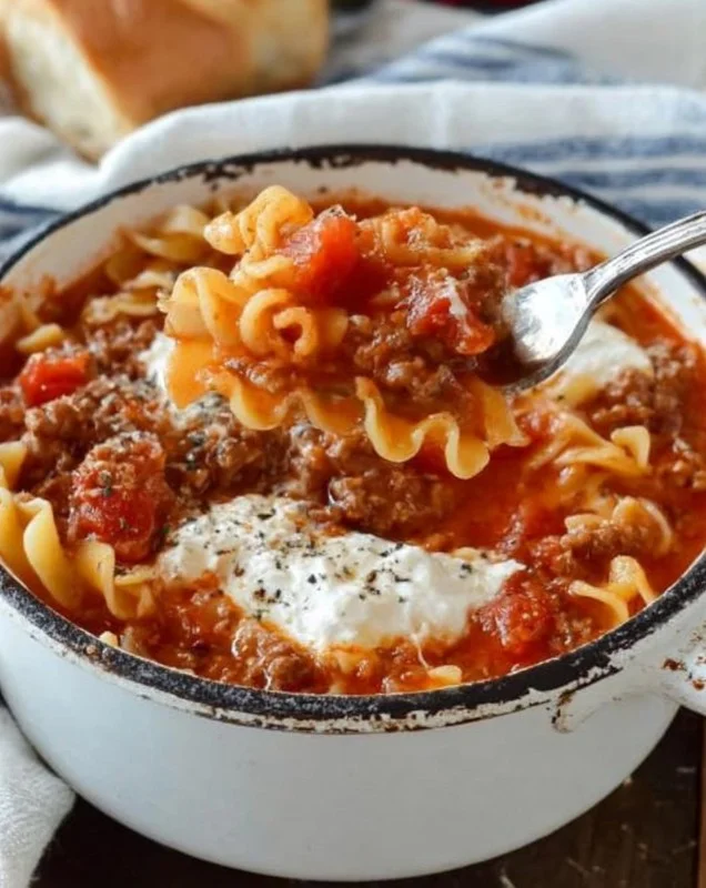 Lasagna Soup