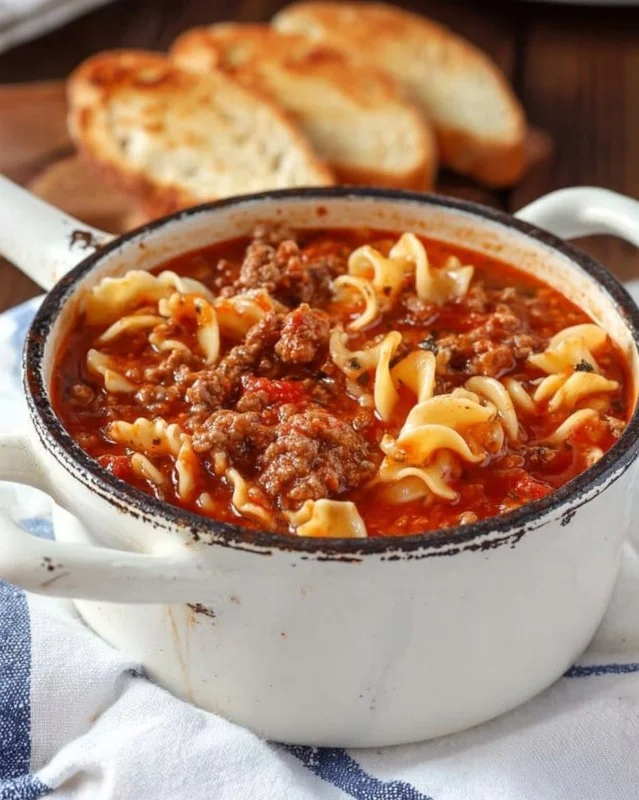 Lasagna Soup