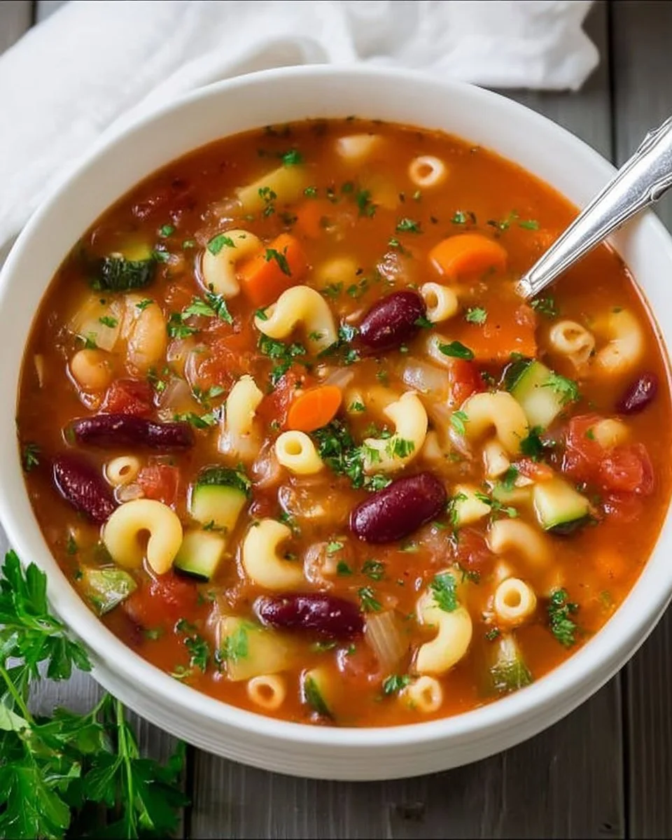 Minestrone Soup Recipe (Olive Garden Copycat)