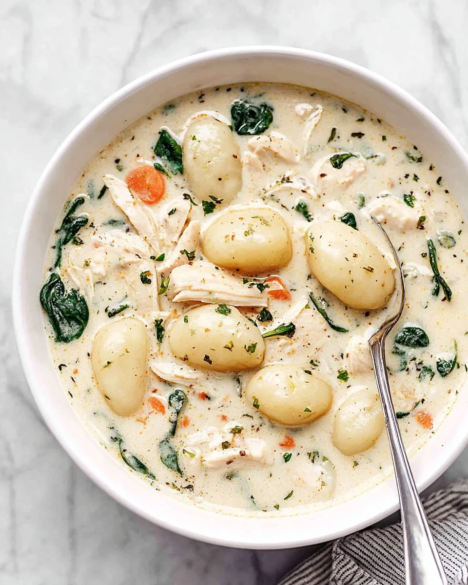 Olive Garden Chicken Gnocchi Soup