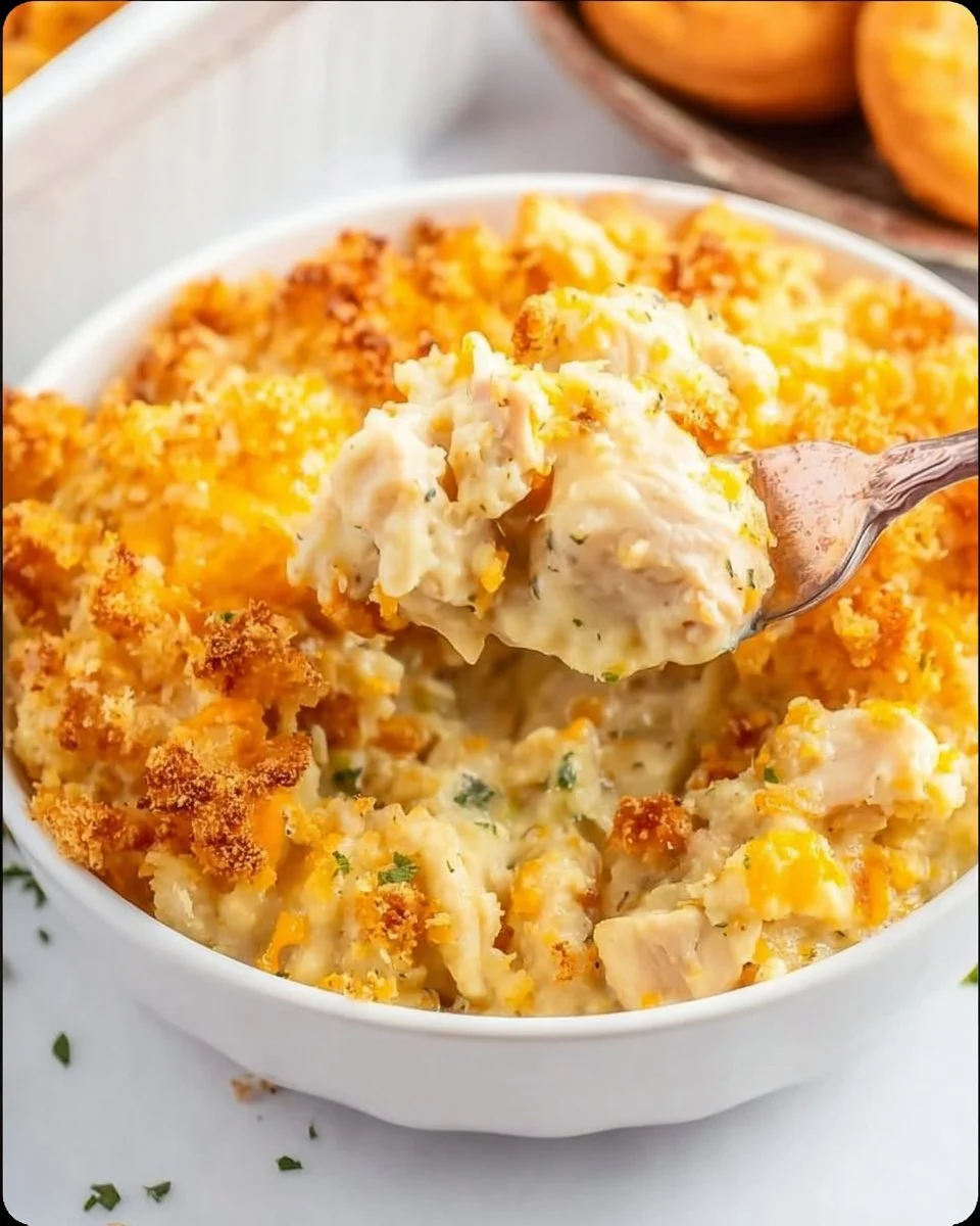 Ritz Chicken and Rice Casserole