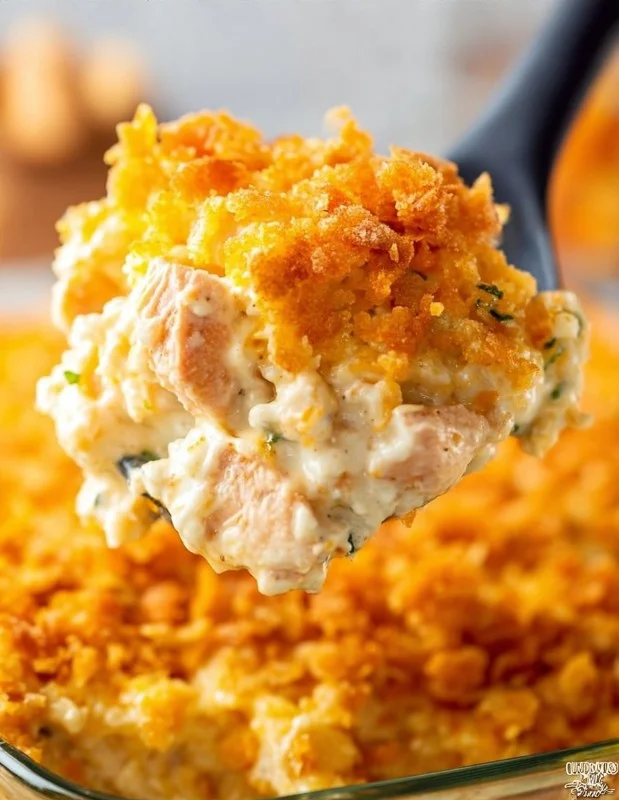 Ritz Chicken and Rice Casserole