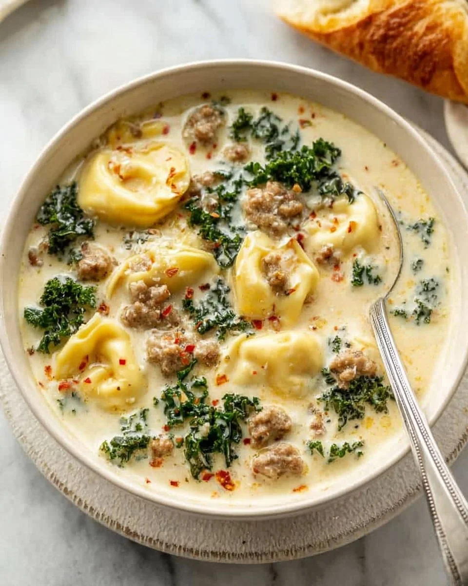 Sausage Tortellini Soup