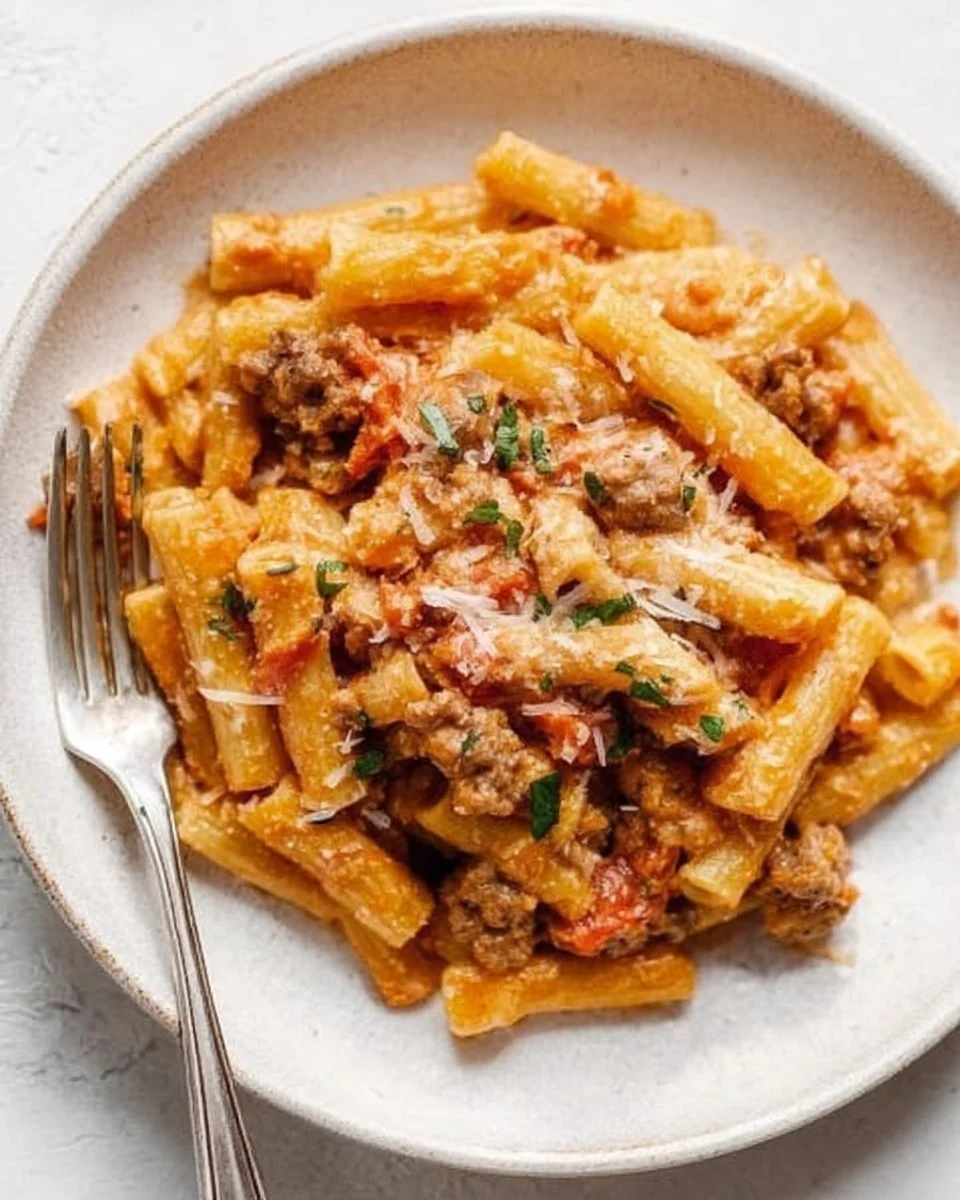 Spicy Italian Sausage Pasta