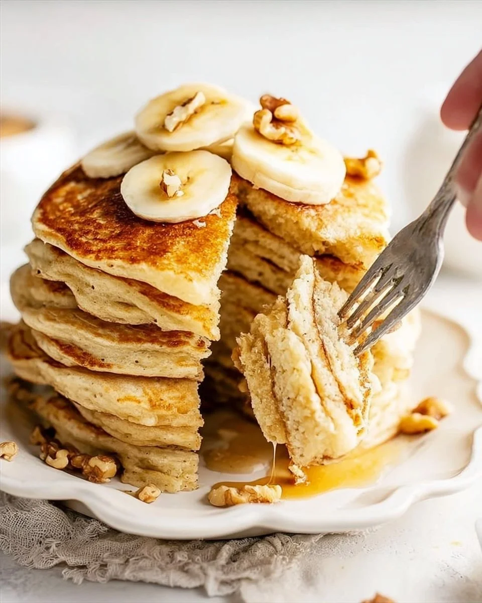 3 Ingredient Banana Pancakes
