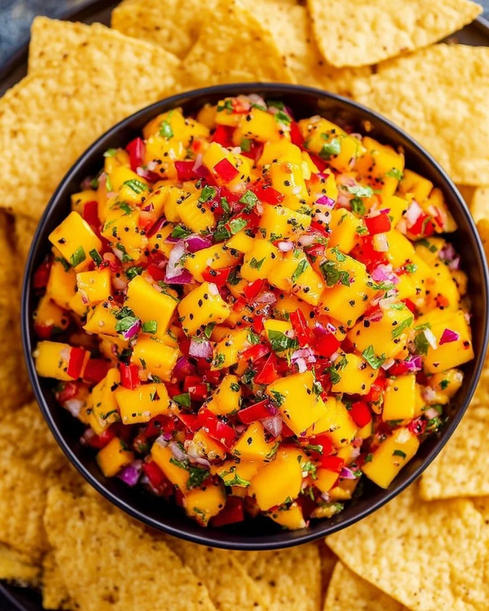 5 Minute Mango Salsa