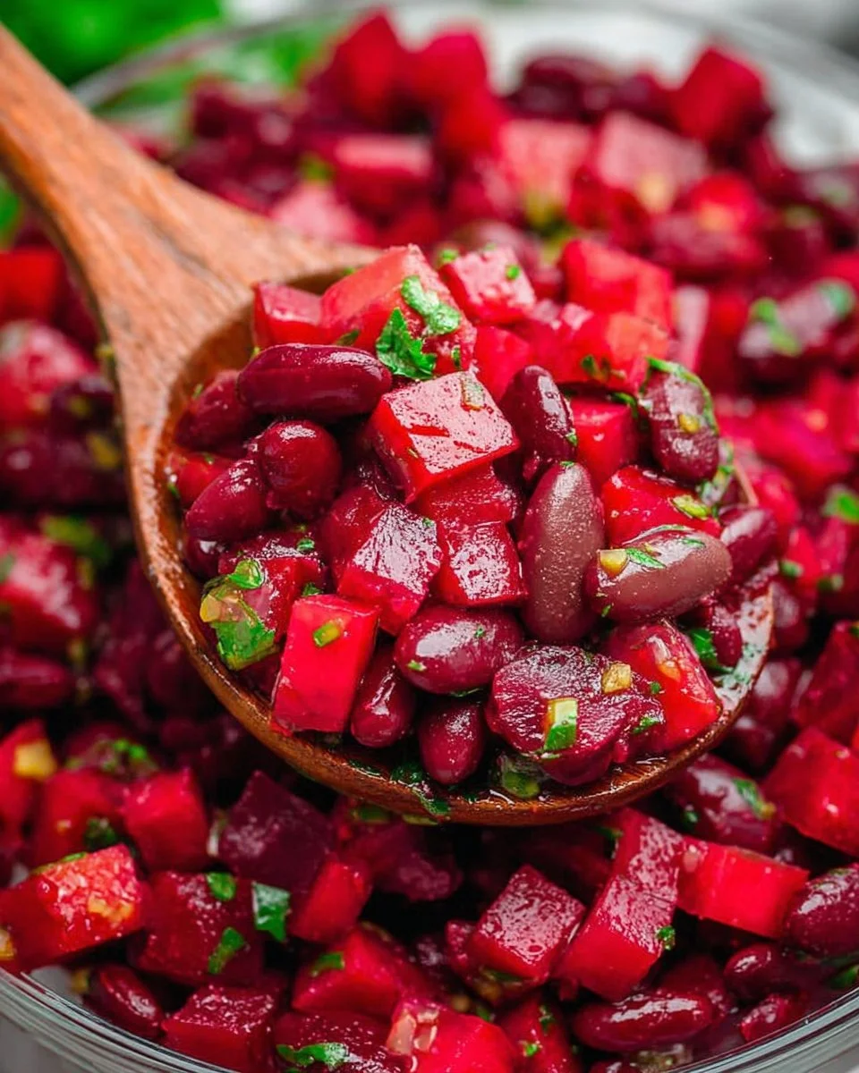 Beet and Bean Salad