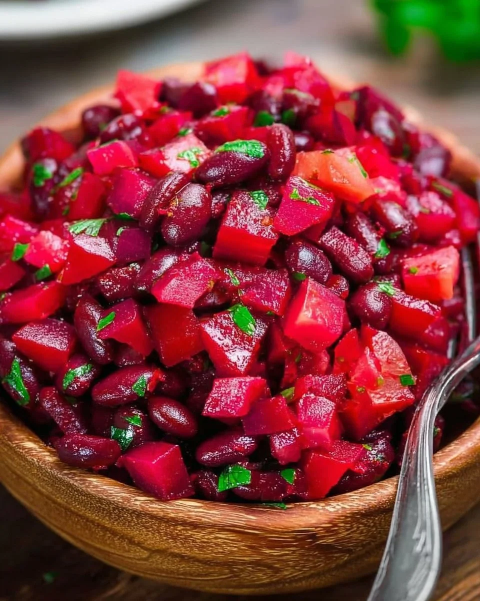 Beet and Bean Salad