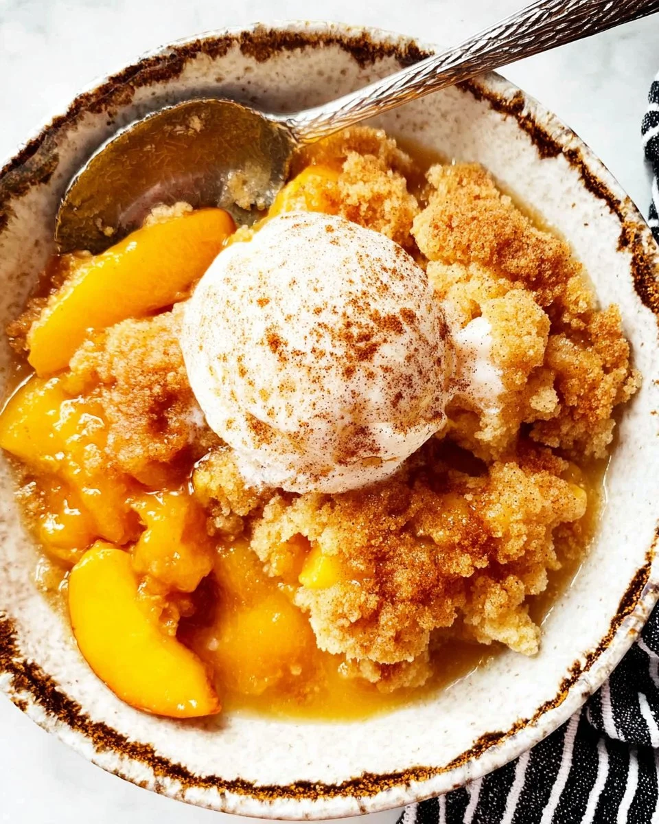 Best Peach Cobbler Recipe