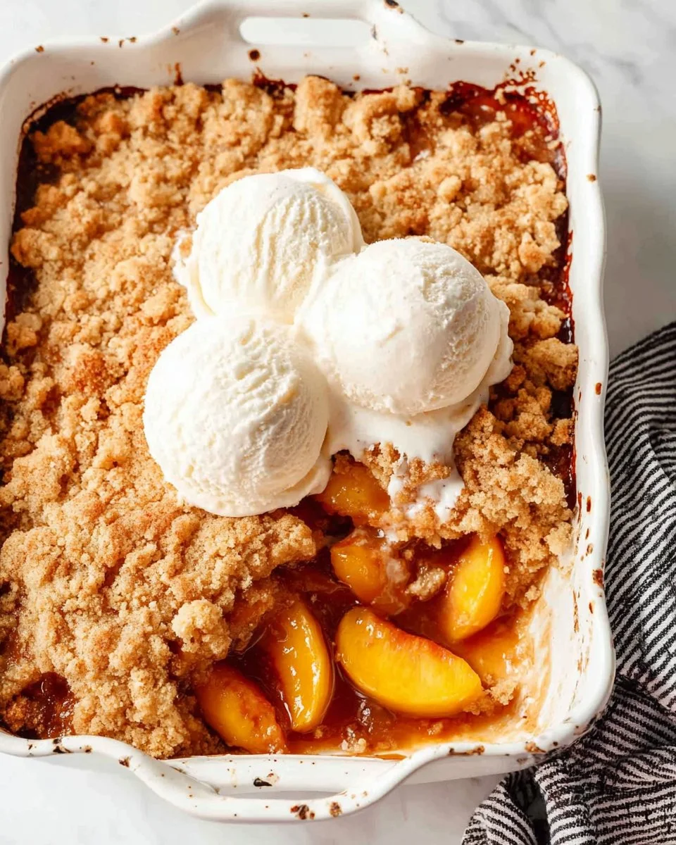 Best Peach Cobbler Recipe