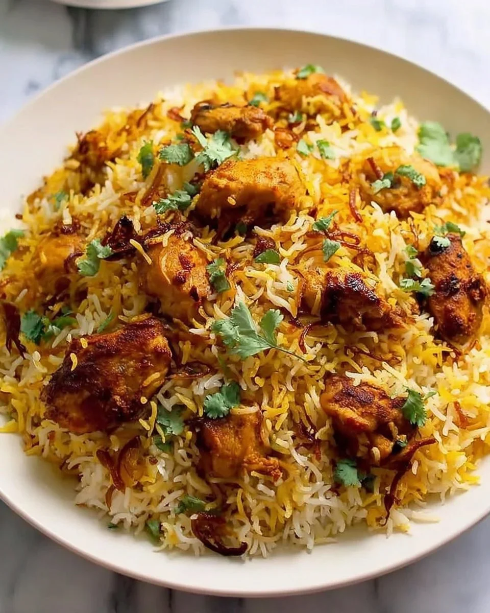Fragrant Butter Chicken Biryani