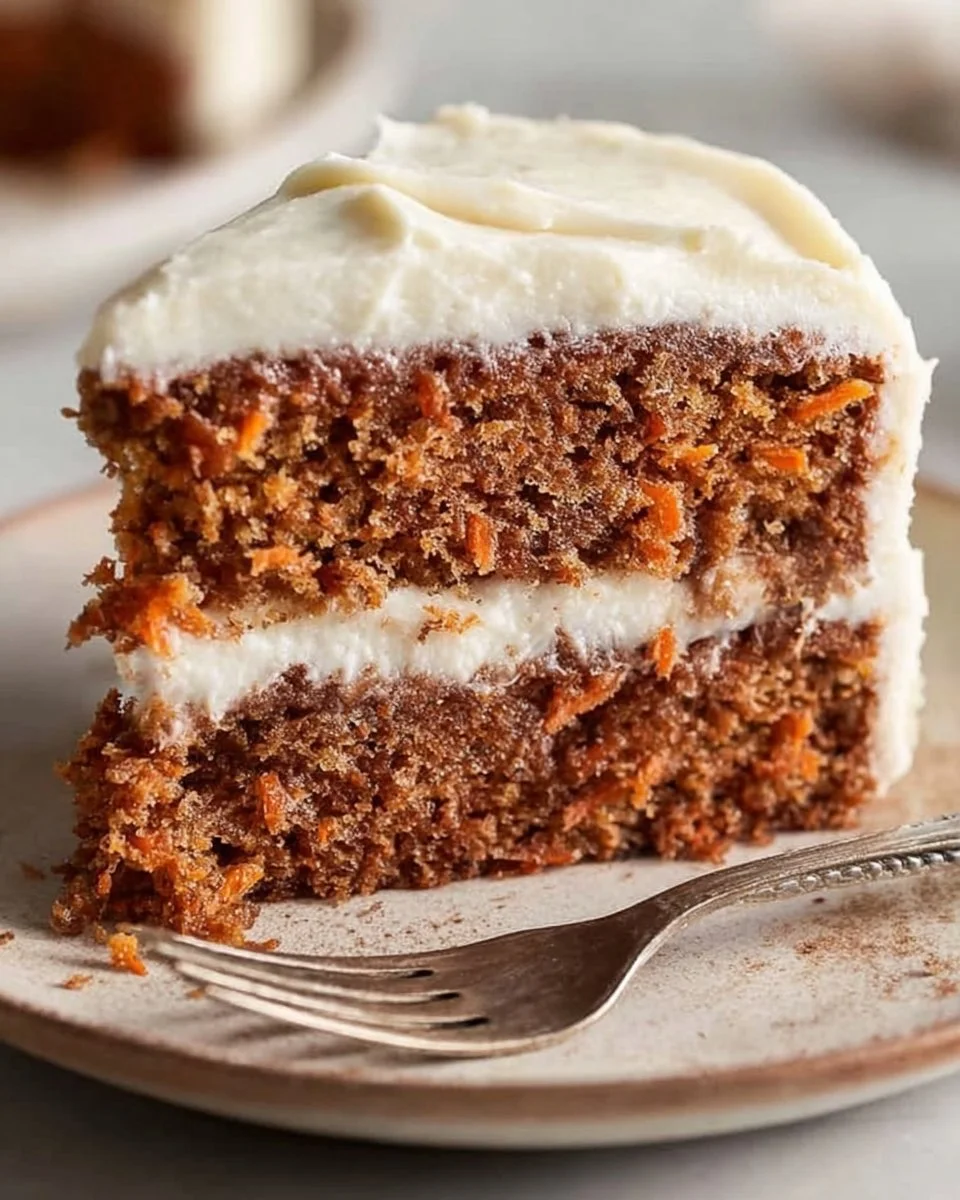 Carrot Cake with Cream Cheese Frosting